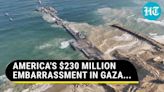 USA's $230 Million Failure In Gaza: Military-Built Aid Pier Can't Handle... | Israel Vs Hamas