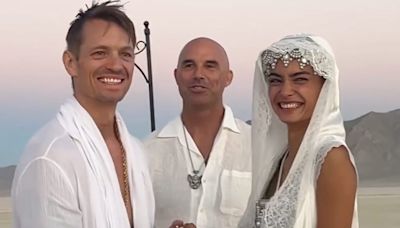 Actor Joel Kinnaman Marries Victoria's Secret Model Kelly Gale at Burning Man Festival: 'Husband & Wife Returning from the Playa'