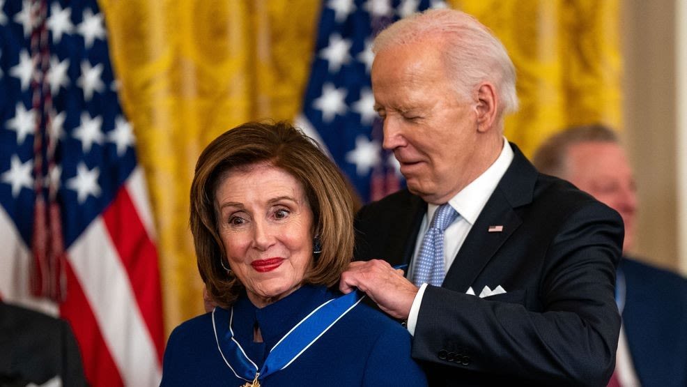 Pelosi wants Biden added to Mount Rushmore: 'Such a consequential president'
