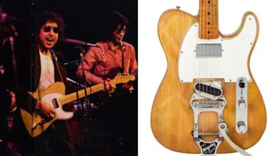 Bob Dylan and Robbie Robertson's 1965 Telecaster is up for auction and could fetch up to $700,000
