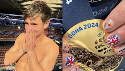 巴黎奧運Tom Daley奪得銀牌！英國跳水王子私下是美甲愛好者！每款都別具意義