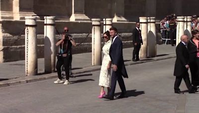 David y Victoria Beckham hacen un 'remember' de su boda por su 25 aniversario - MarcaTV
