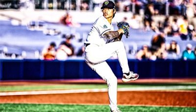 MiLB／林昱珉好衰！遭對手154公里火球K中…影片曝光