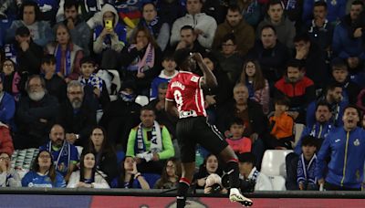 0-1. Iñaki Williams da ventaja al Athletic al descanso