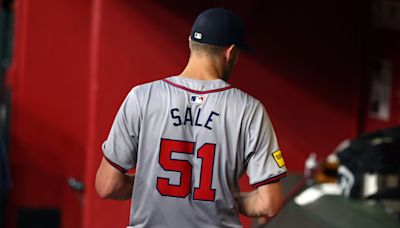 Chris Sale, back in All-Star form in Atlanta, honors his hero Randy Johnson with number change