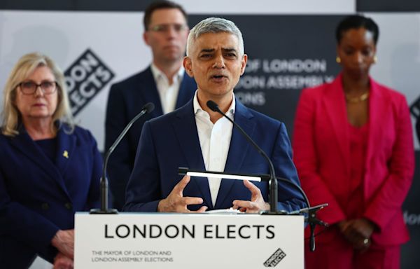 London mayoral election results LIVE: Sadiq Khan 'beyond humbled' as he wins historic third term in City Hall