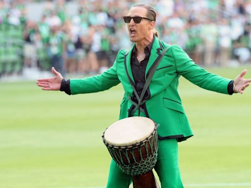 What soccer team does Matthew McConaughey own?