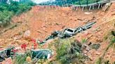 今日信報 - 兩岸消息 - 梅州塌公路 20車墮坡爆炸24死30傷 連場豪雨沖毀地基 黃金周首日釀巨災 - 信報網站 hkej.com