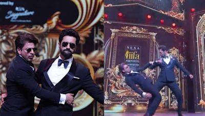 IIFA 2024: Vicky Kaushal Holds SRK in Arms As They Recreate 'Oo Antava' Sexy Hook Step | Watch - News18