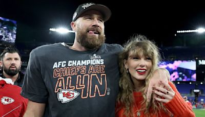 Erin Andrews EXPLAINS How Travis Kelce Surprised Her at Taylor Swift's Eras Tour Show at Wembley Stadium