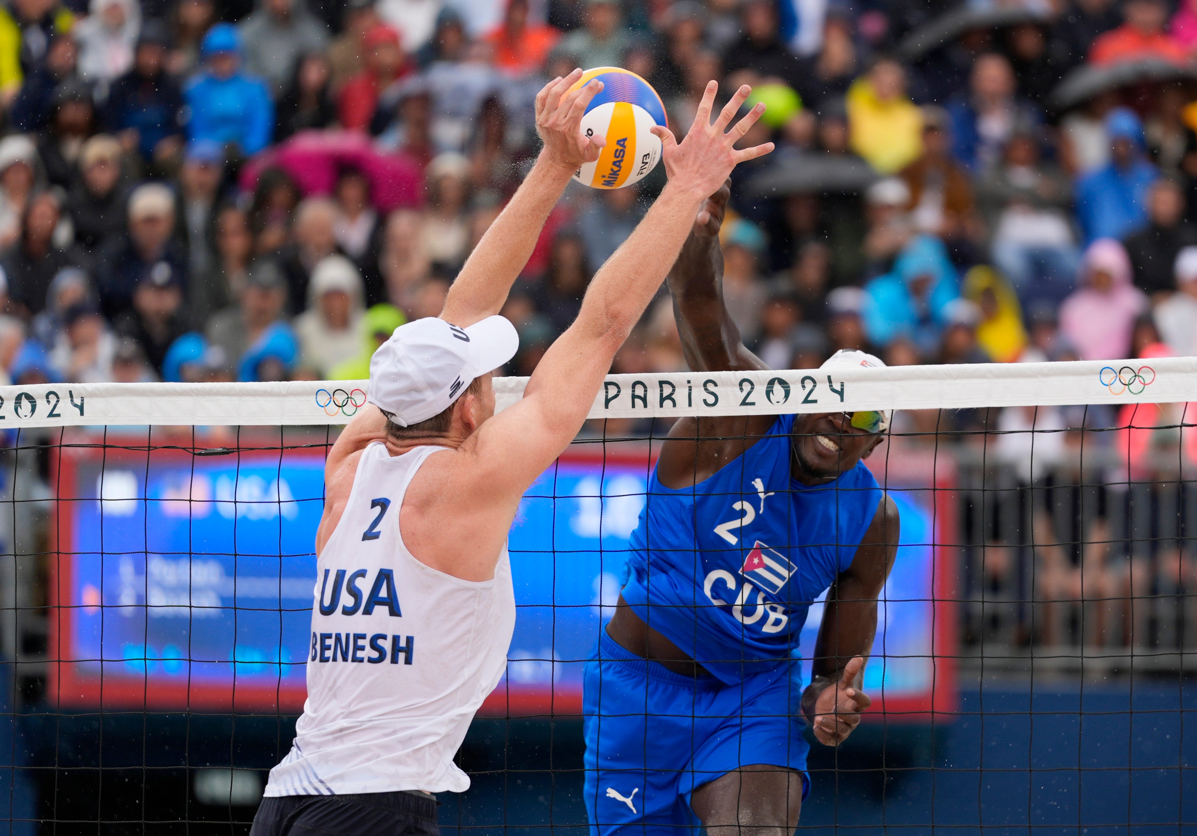 What's it like to play Olympic beach volleyball under Eiffel Tower? 'Something great'