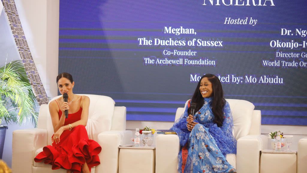 Duchess Meghan's Ruffled Red Gown is the Style Highlight of Her Nigeria Trip