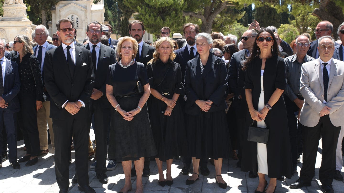 The Greek Royal Family Gathers in Athens for Prince Michael's Funeral