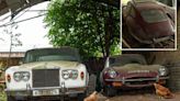 Classic Jaguar left inside barn for 40 YEARS found alongside Rolls-Royce