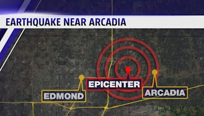 3.1 magnitude earthquake recorded near Arcadia