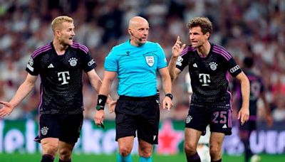 Escándalo en la Champions: árbitro reconoció su error en el Madrid vs. Bayern