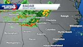 LIVE COVERAGE: Tornado warning issued for parts of North Carolina