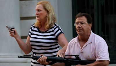 Judge expunges Mark McCloskey’s misdemeanor. St. Louis needs to ‘cough up my guns,’ he says.