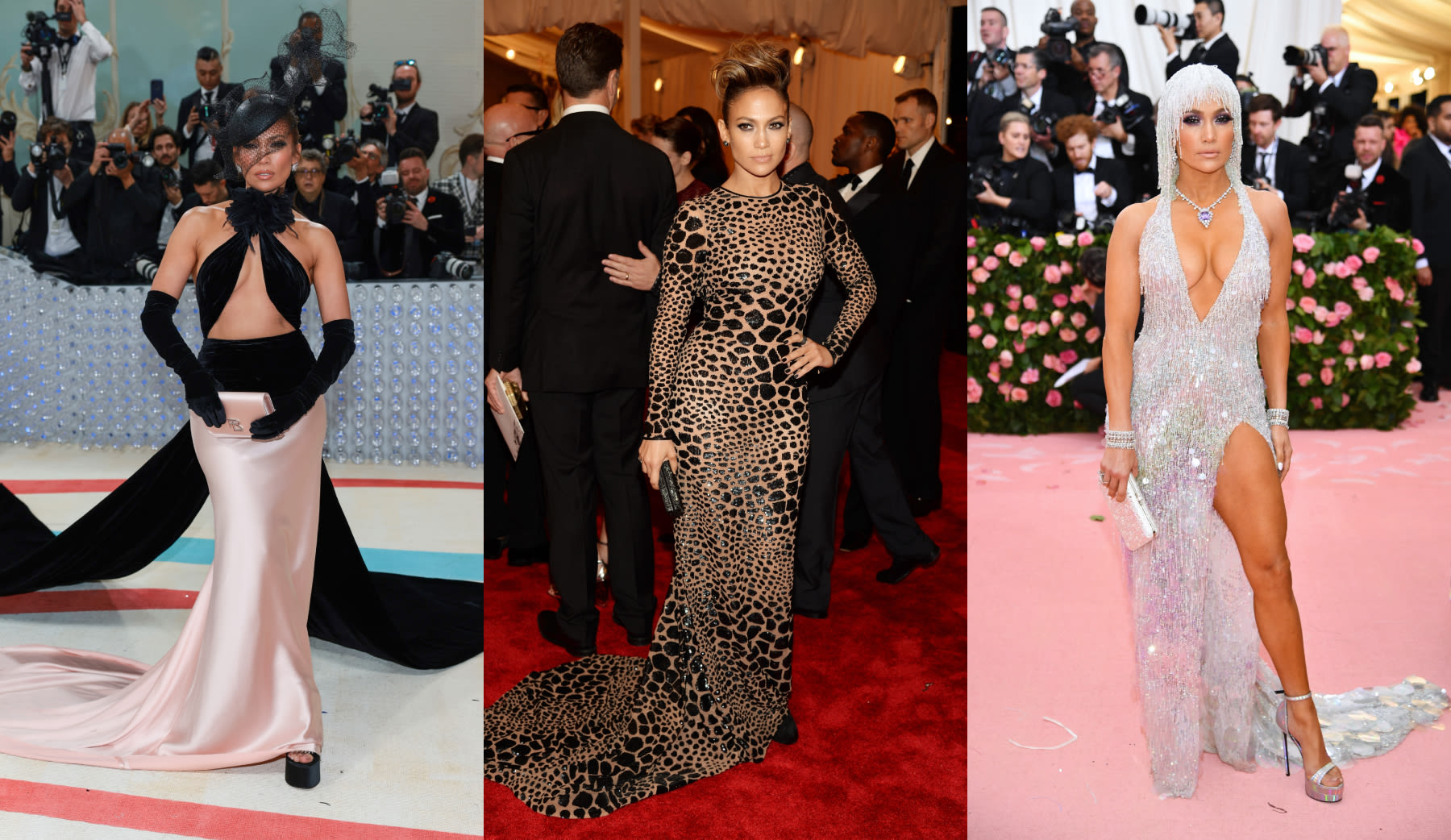 Jennifer Lopez’s Met Gala Shoe Style Through the Years: Holographic Heels, Sparkling Platforms and More