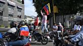 Motociclistas se tomaron las calles de Caracas como protesta al triunfo de Maduro