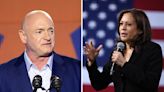 Mark Kelly sería compañero de fórmula con Kamala Harris, en caso de que Biden se retire de la carrera