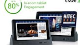 Crave Interactive to Showcase In-Room Tablets with Up to 80% Guest Engagement and Enhanced Crave AI at HITEC 2024