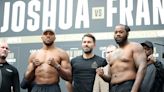 Joshua vs Franklin: Start time, undercard, latest odds, prediction, ring walks tonight