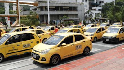 Taxistas en Cali se unirán a paro: hay fecha de la protesta contra transporte informal