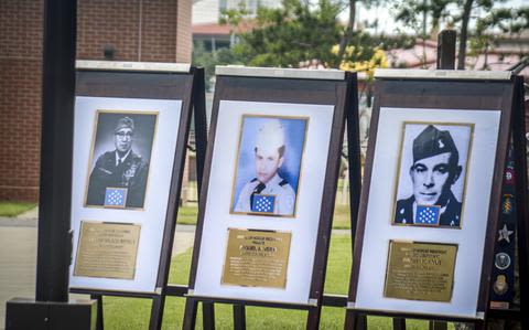 Housing towers honoring Medal of Honor recipients open at Camp Humphreys