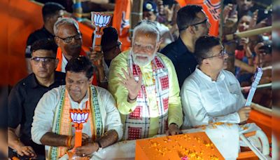 PM Modi's Kolkata Roadshow Touches 3 Destinations Linked To Iconic Figures