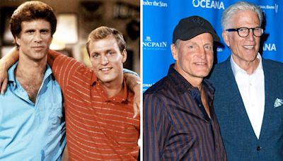 Ted Danson reveals 'Cheers' cast began "hazing" Woody Harrelson when he joined the show: "We just wanted to kick his ass"