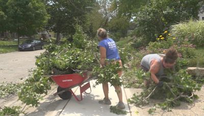 'It was shocking to see': Des Moines residents clean up after Monday's tornado