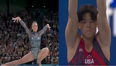 Team USA gymnastics stars Suni Lee, Asher Hong shine in Paris Olympics Qualifications