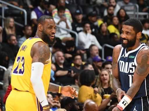 LeBron, aún molesto por el fracaso de los Lakers en traerle a Irving