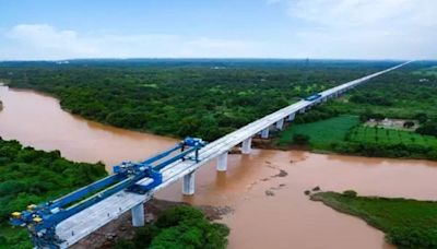 Bridge over Kolak river for Mumbai-Ahmedabad Bullet train project completed - ET TravelWorld