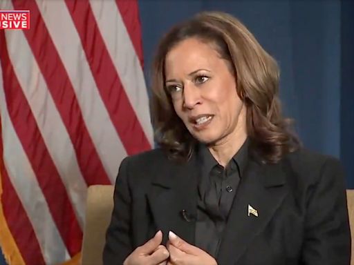 Harris' first solo interview proves candidate is 'unprepared for office,' say online critics