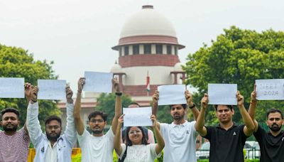 NEET-UG row: SC rejects re-test demand, says data doesn’t indicate systematic leak of paper