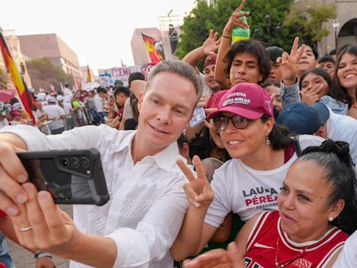 "Estamos a 7 días de que una mujer con una gran capacidad académica, sea la futura presidenta de México”: Velasco Coello