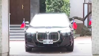 賴清德總統座車首曝光！BMW760i防彈車正式服役