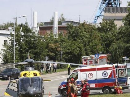 Increíble rescate de un minero polaco en mina de carbón en Polonia