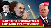 ...IRGC Boss Salami Tears Into Tehran’s Enemies, Mocks Biden Amid Gaza War | International - Times of India Videos