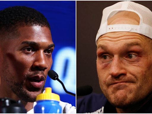 Anthony Joshua accuses Tyson Fury of 'disrepecting' boxing in passionate rant