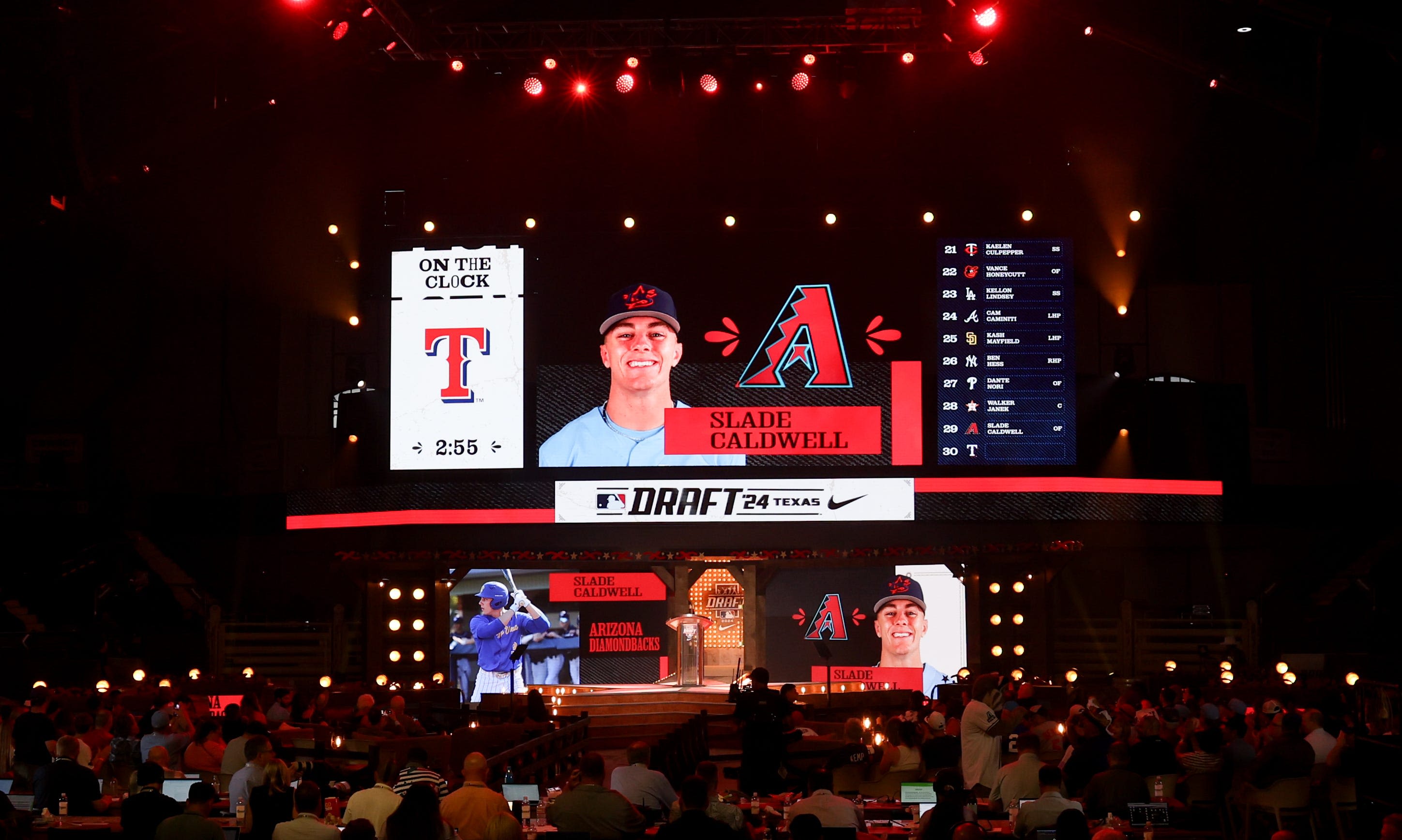 Arizona Diamondbacks sign top draft pick Slade Caldwell