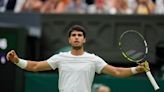 Alcaraz deja atrás a Jarry y sigue con vida en un lluvioso Wimbledon