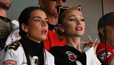 Ariana Grande Attended Another Hockey Game & We’ve Identified Everyone Who Joined Her!