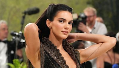 Kendall Jenner exposes rear in sexy gown as she reunites with ex at Met Gala