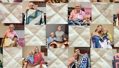 92-year-old Nebraska quilter makes 33 quilts for great-grandchildren to share love and legacy