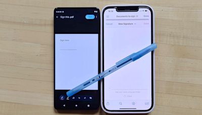 How to Sign Documents With Your iPhone or Android Phone