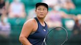 Tara Moore emotional after making Wimbledon return following doping case ordeal