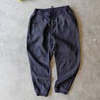 ｜The Dood Life｜TUTIE. MB ichi tumugu / 亞麻染色丹寧 牛仔褲 男孩感縮口褲 Jogger pants